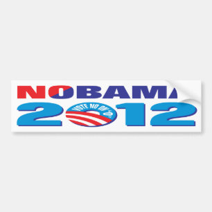 NOBAMA 2012 AUTOAUFKLEBER
