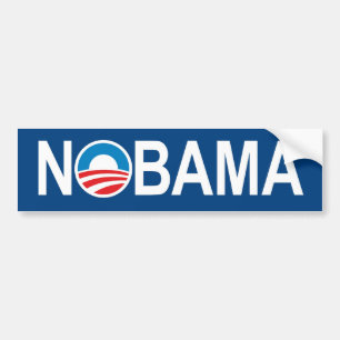 NOBAMA AntiObama Autoaufkleber
