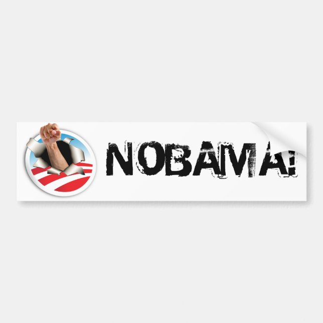 NOBAMA AUTOAUFKLEBER (Vorne)