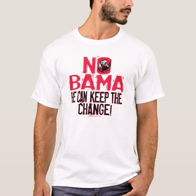 Nobama behalten die Änderung T-Shirt (Vorderseite)