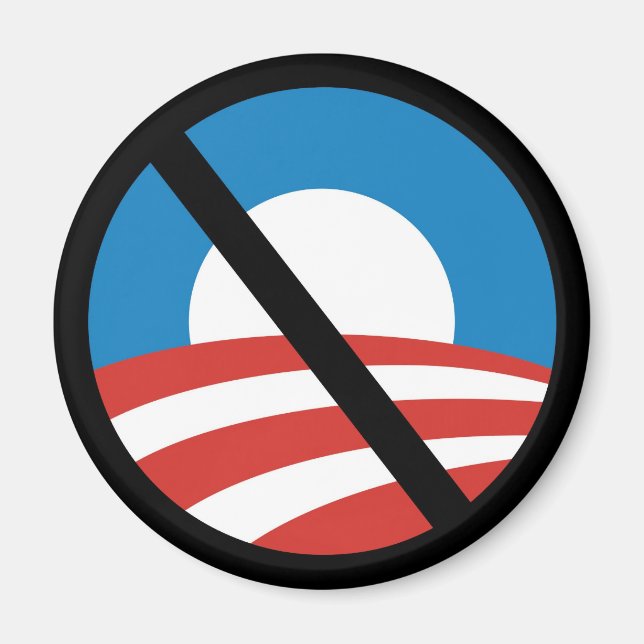 Nobama Logo Magnet (Vorne)