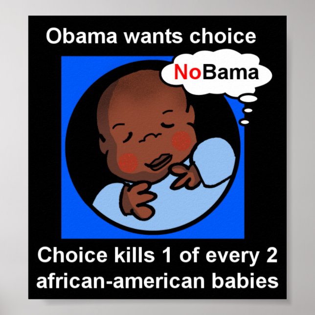 NoBama Poster (Vorne)