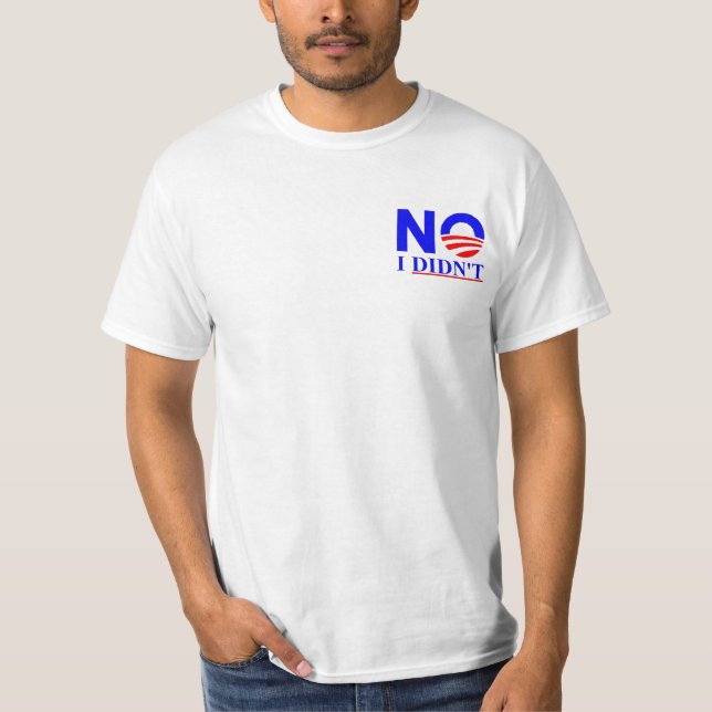 NObama T-Shirt (Vorderseite)