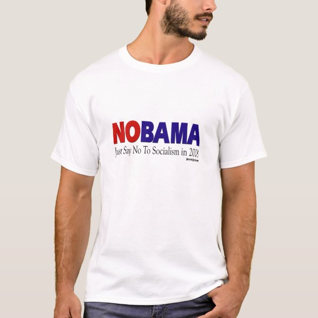 NObama T - Shirt - besonders angefertigt (Vorderseite)