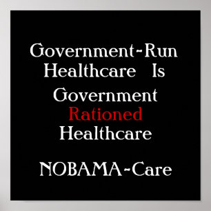 nobamacare Plakat
