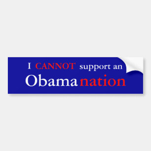 NObamaNation Autoaufkleber