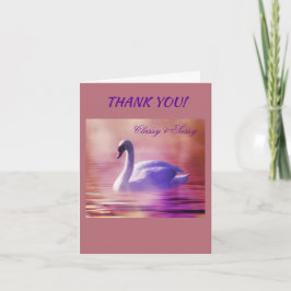 NOBEL u. FRECH bei 60 Dankeskarte