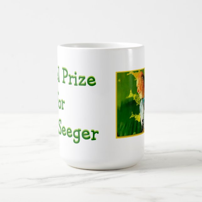Nobelpreis für Pete Seeger-Schale Kaffeetasse (Mittel)