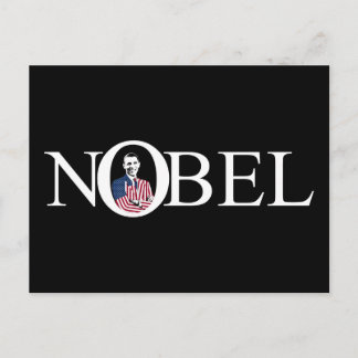 Nobelpreisträger - Barack Obama Postkarte