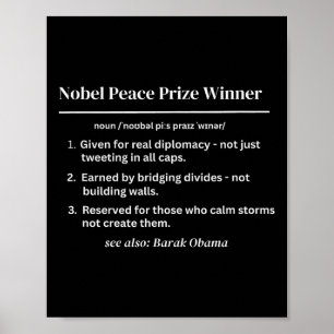 Nobelpreisträger Definition Oma Vs Trump Poster