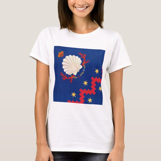 Nobile Contrada del Nicchio (Seashell) Palio T-Shirt (Vorderseite)