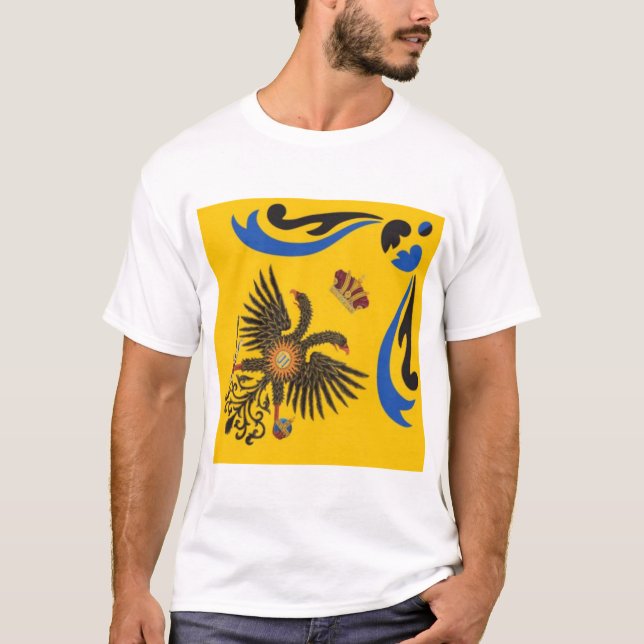 Nobile Contrada dell'Aquila Palio (Adler) T-Shirt (Vorderseite)