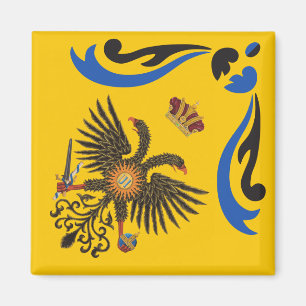Nobile Contrada dell'Aquila Palio di Siena (Adler) Magnet