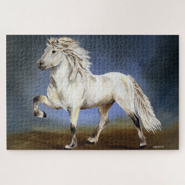 Nobility Gaited Icelandic Pferd Puzzle (Horizontal)