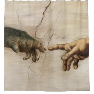 Noble Beasts - Creation of Apekind Duschvorhang