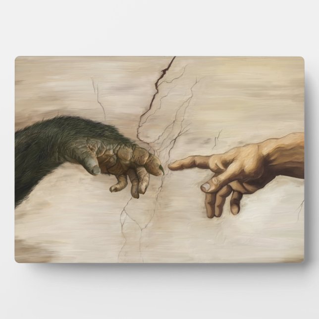 Noble Beasts - Creation of Apekind  Fotoplatte (Vorderseite)