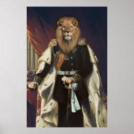 Noble Beasts - Dandy Lion Poster
