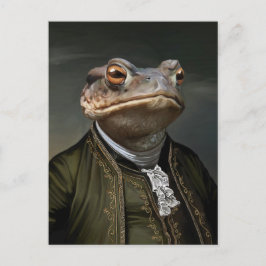 Noble Beasts - Dandy Toad Postkarte