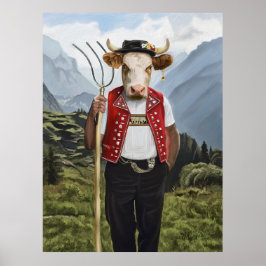 Noble Bestien - Dandy Cow Poster