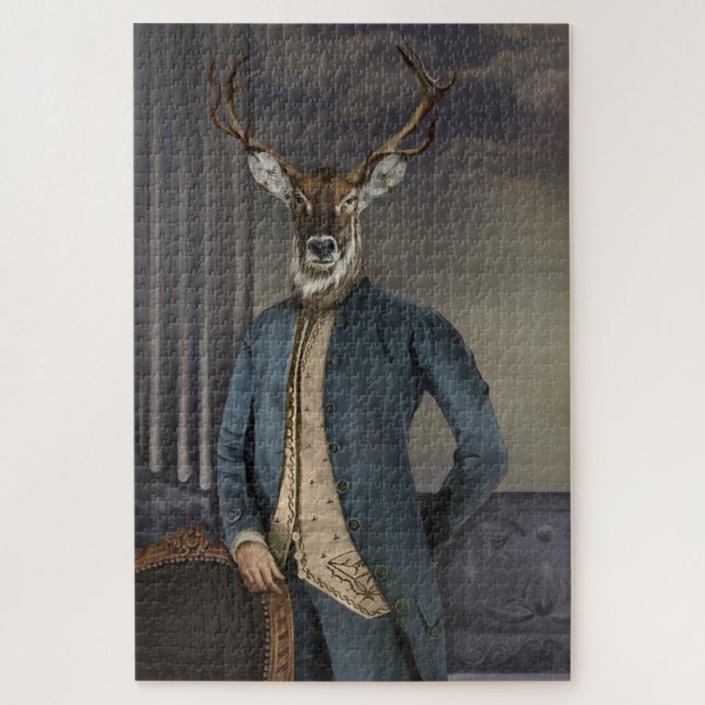 Noble Bestien - Dandy Deer Puzzle (Vertikal)