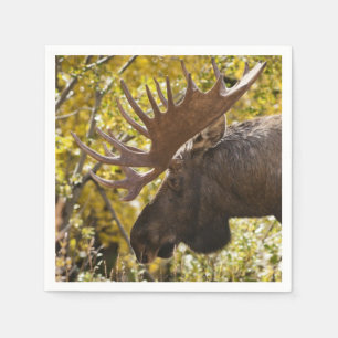 Noble Bull Moose Serviette