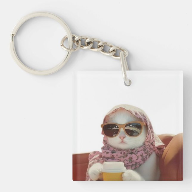 Noble Cat Schlüsselanhänger (Vorderseite)