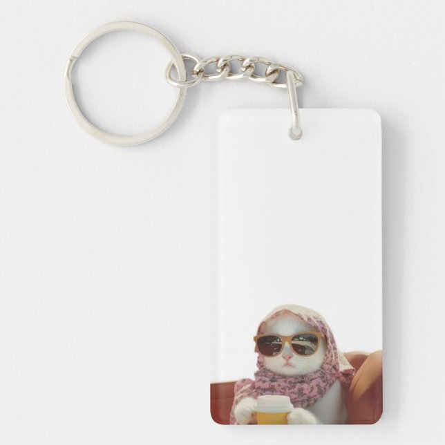 Noble Cat Schlüsselanhänger (Vorderseite)