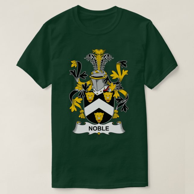 Noble Coat of Arms Family Crest  T-Shirt (Design vorne)