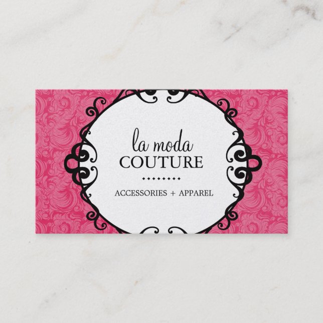 Noble Designer-Visitenkarte Visitenkarte (Vorderseite)