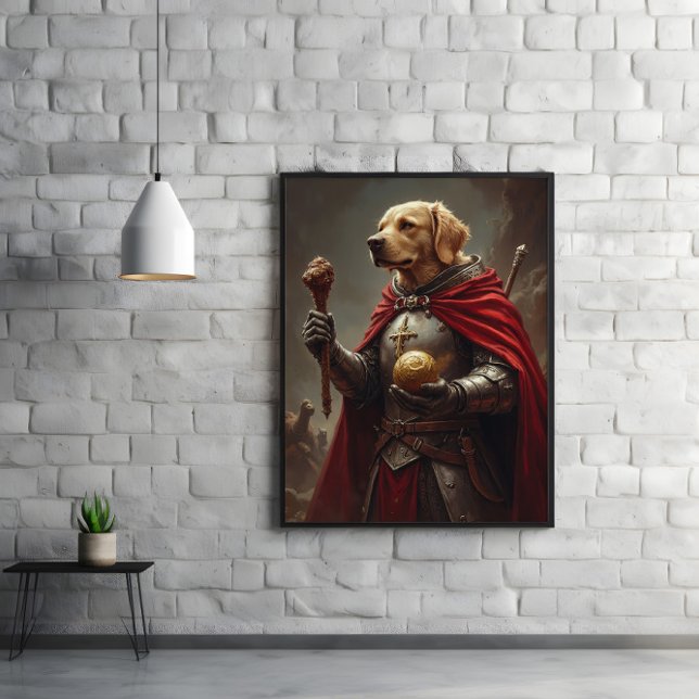 Noble Drool Rules: Long Live Fetch Poster (Von Creator hochgeladen)