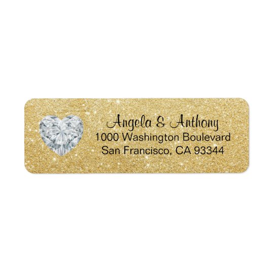 Noble elegante Glitter