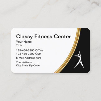 Noble Fitness-persönlicher Trainer Visitenkarte