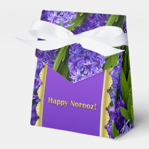 Noble Happy Norooz Hyacinths - Gefälligkeitsbox Ze Geschenkschachtel