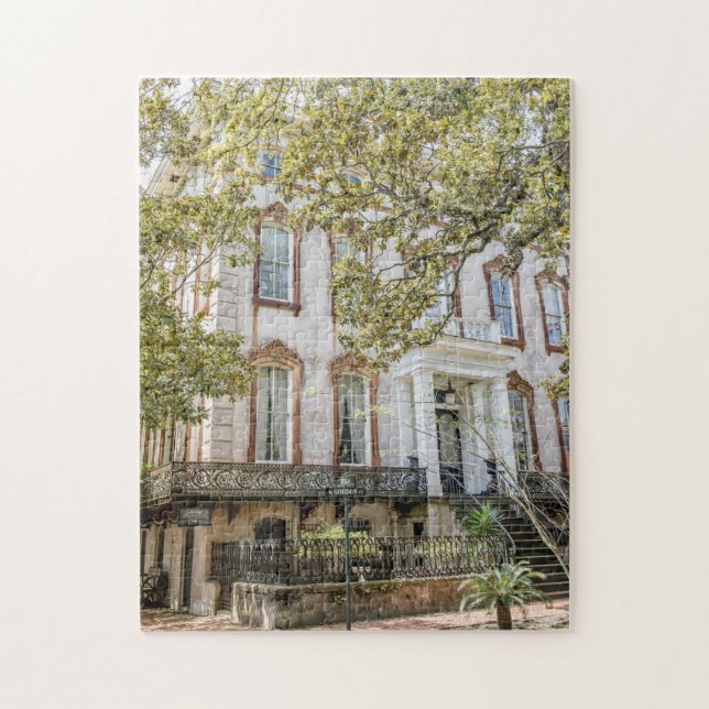 Noble Hardee Mansion Savannah Puzzle (Vertikal)
