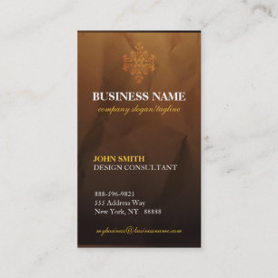 Noble hochwertige moderne Damast-Visitenkarten Visitenkarte