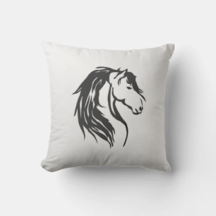 Noble Horse Head Kissen