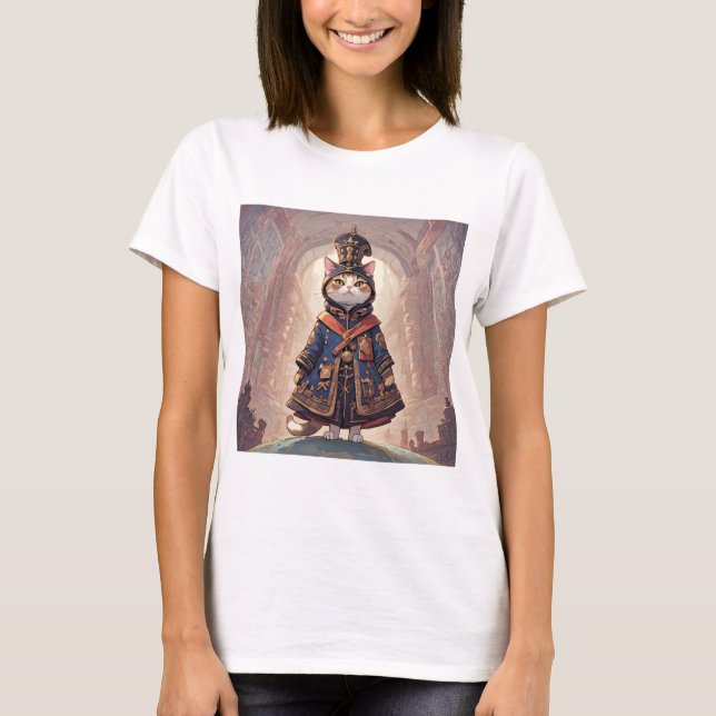 Noble Kitty Lord in the Hall T-Shirt (Vorderseite)