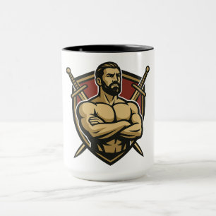 Noble-Löwenschild-Tasse Tasse