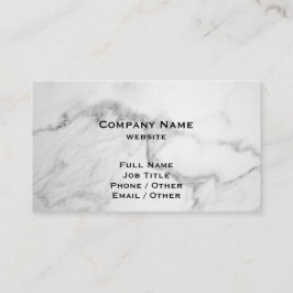 Noble MarmorVisitenkarte Visitenkarte