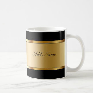 Noble Monogramm-Kaffee-Tassen Tasse