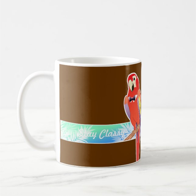 Noble Papageien-Tasse Kaffeetasse (Links)