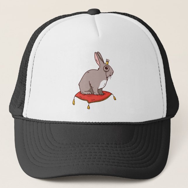 Noble Rabbit Truckerkappe (Vorderseite)