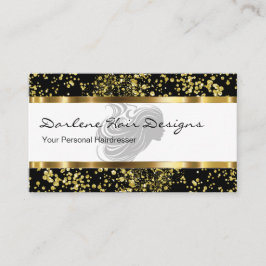 Noble Schönheits-Friseur-Visitenkarten Visitenkarte