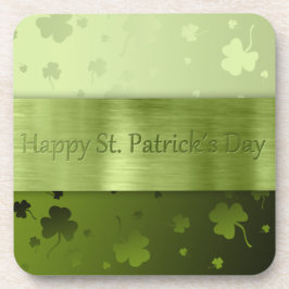 Noble St. Patrick's Day Kleeblatts - Cork Unterset Getränkeuntersetzer