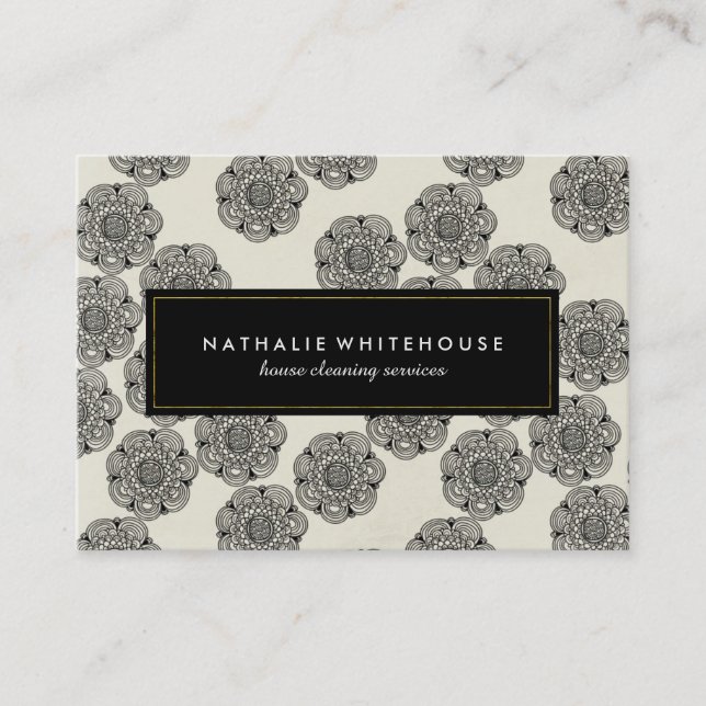 Nobler kundengerechter BlumenGeschenkgutschein Rabattkarte (Vorderseite)