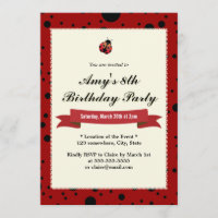 Nobler Marienkäfer-schwarze u. rote