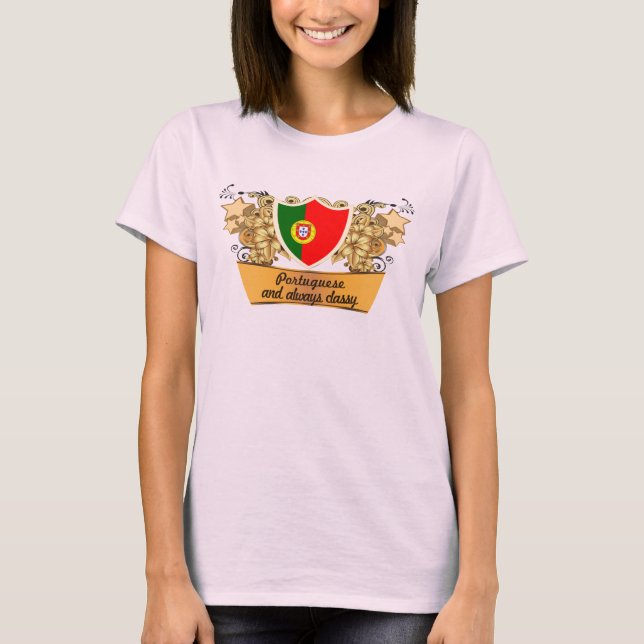 Nobler Portugiese T-Shirt (Vorderseite)