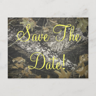 Nobler Redneck Save the Date! Ankündigungspostkarte