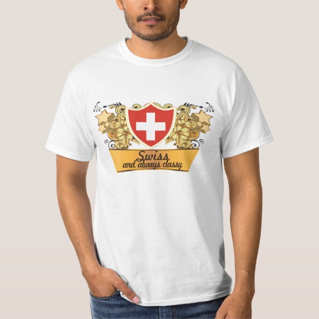 Nobler Schweizer T-Shirt (Vorderseite)