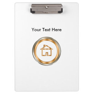 Nobles cooles wirkliches Anwesen Klemmbrett